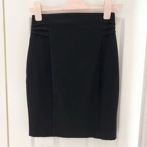 EUC Express high waisted pencil skirt, black. Size 0.